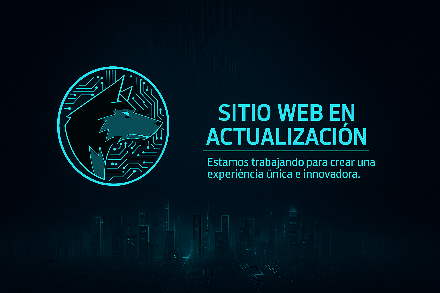 Sitio en actualización